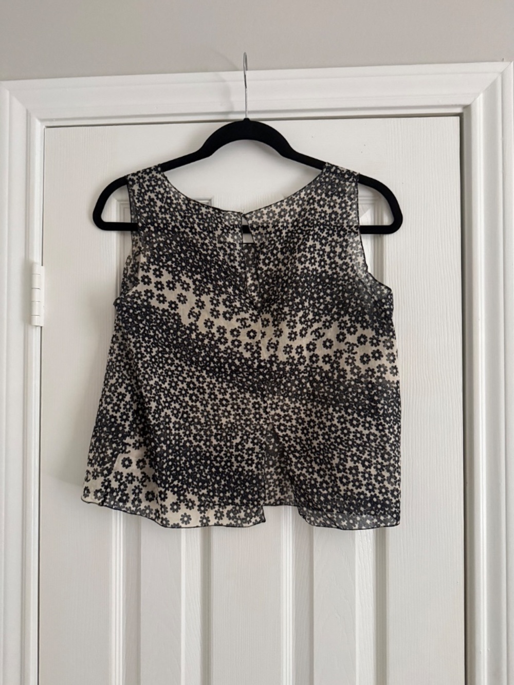 CHANEL Semi Sheer Floral Cardigan Set - Picture 5 of 8